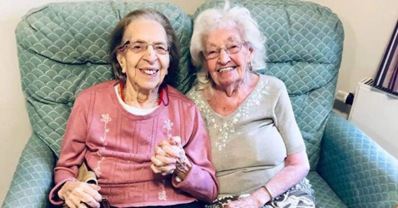 best friends in a nursing home together